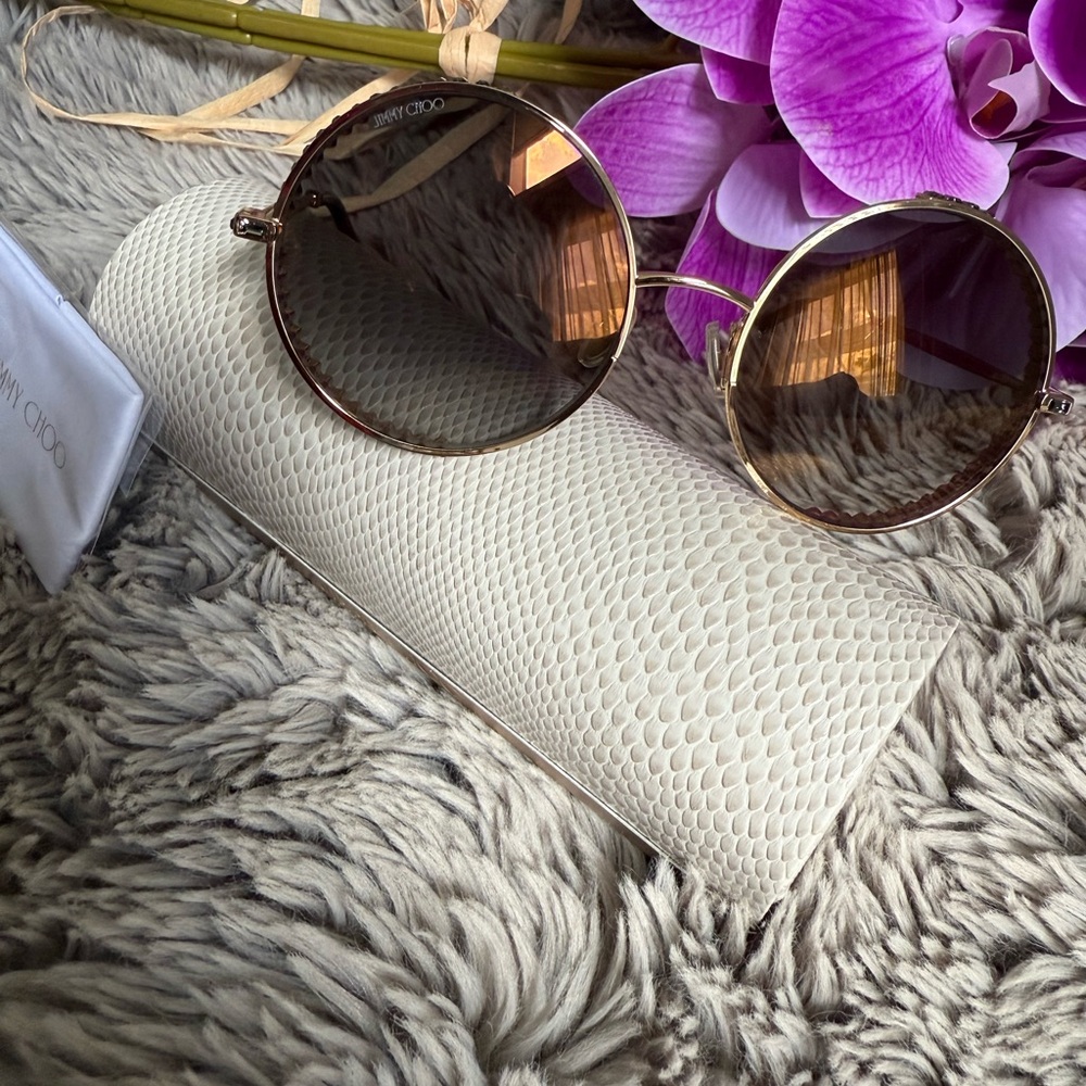 Jimmy Choo Gold Luxe Women's GOLDY/S 56mm Sunglasses